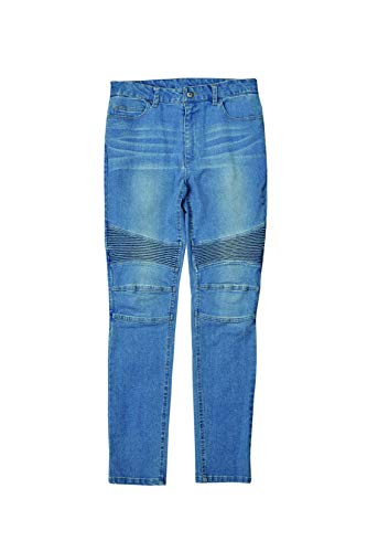 【38％引】ロッソ ROP-51ライトインディゴ（LL）ストレッチスキニーパンツ Amazon | RossoStyleLab(ロッソスタイルラボ) バイク パンツ